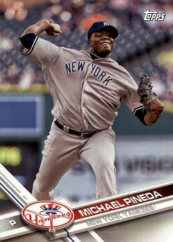 2017 Topps New York Yankees #NYY-17 Michael Pineda Front