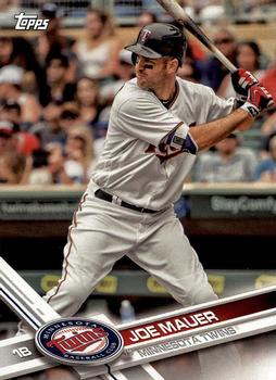 2017 Topps Minnesota Twins #MIN-3 Joe Mauer Front