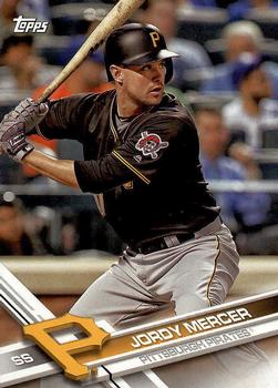2017 Topps Pittsburgh Pirates #PIT-8 Jordy Mercer Front