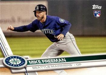 2017 Topps Seattle Mariners #SEA-11 Mike Freeman Front