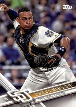 2017 Topps San Diego Padres #SD-7 Christian Bethancourt Front
