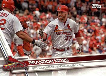 2017 Topps St. Louis Cardinals #STL-17 Brandon Moss Front