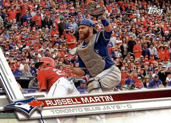 2017 Topps Toronto Blue Jays #TOR-2 Russell Martin Front