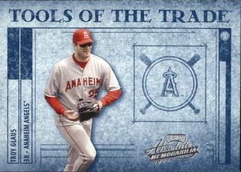 2003 Playoff Absolute Memorabilia - Tools of the Trade #TT-4 Troy Glaus Front