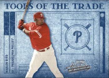 2003 Playoff Absolute Memorabilia - Tools of the Trade #TT-45 Marlon Byrd Front
