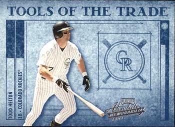 2003 Playoff Absolute Memorabilia - Tools of the Trade #TT-56 Todd Helton Front