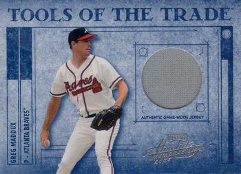 2003 Playoff Absolute Memorabilia - Tools of the Trade Materials #TT-5 Greg Maddux Front
