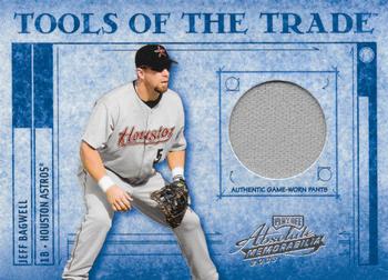 2003 Playoff Absolute Memorabilia - Tools of the Trade Materials #TT-38 Jeff Bagwell Front
