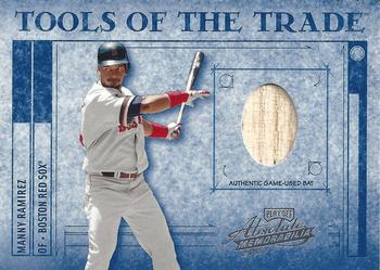 2003 Playoff Absolute Memorabilia - Tools of the Trade Materials #TT-59 Manny Ramirez Front