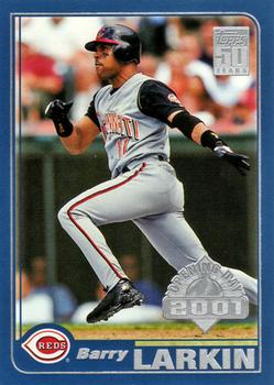2001 Topps Opening Day #61 Barry Larkin Front