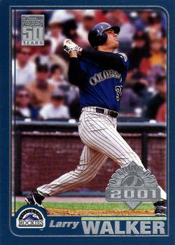 2001 Topps Opening Day #135 Larry Walker Front