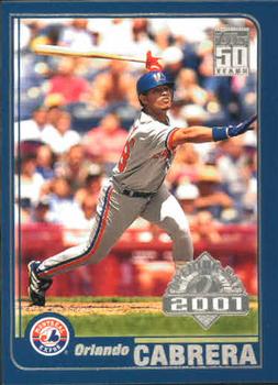 2001 Topps Opening Day #40 Orlando Cabrera Front