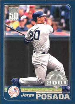 2001 Topps Opening Day #42 Jorge Posada Front