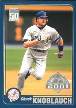 2001 Topps Opening Day #50 Chuck Knoblauch Front