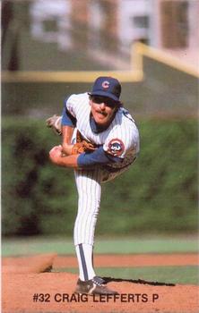 1983 Thorn Apple Valley Chicago Cubs #NNO Craig Lefferts Front