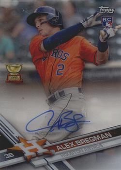 2017 Topps Clearly Authentic #CAAU-ALB Alex Bregman Front