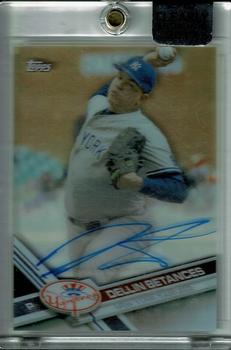 2017 Topps Clearly Authentic #CAAU-DB Dellin Betances Front