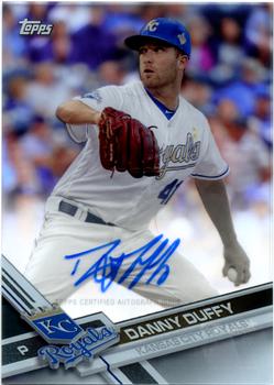 2017 Topps Clearly Authentic #CAAU-DDU Danny Duffy Front