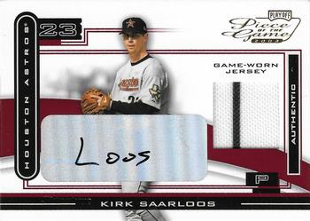 2003 Playoff Piece of the Game - Autographs #POG-57 Kirk Saarloos Front