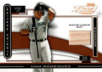 2003 Playoff Piece of the Game - Bronze #POG-41 Ivan Rodriguez Front