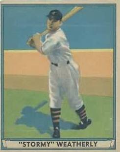1941 Play Ball #17 Roy Weatherly Front