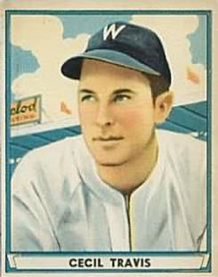 1941 Play Ball #48 Cecil Travis Front