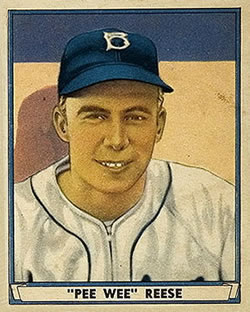 1941 Play Ball #54 Pee Wee Reese Front