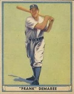 1941 Play Ball #58 Frank Demaree Front