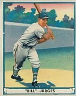 1941 Play Ball #59 Billy Jurges Front