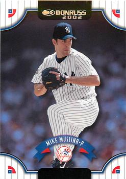 2002 Donruss - Samples Silver #33 Mike Mussina Front