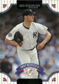 2002 Donruss - Samples Silver #92 Andy Pettitte Front