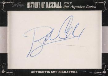 2012 Leaf Cut Signature History of Baseball #NNO Bobby Cox Front