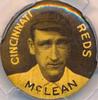 1910-12 Sweet Caporal Pins (P2) #NNO Larry McLean Front