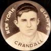 1910-12 Sweet Caporal Pins (P2) #NNO Doc Crandall Front