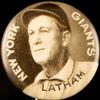 1910-12 Sweet Caporal Pins (P2) #NNO Arlie Latham Front