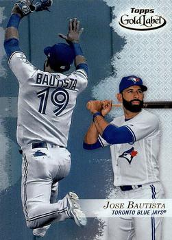 2017 Topps Gold Label #2 Jose Bautista Front