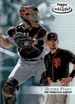 2017 Topps Gold Label #10 Buster Posey Front