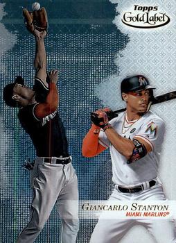2017 Topps Gold Label #12 Giancarlo Stanton Front