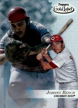 2017 Topps Gold Label #36 Johnny Bench Front
