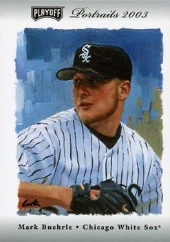 2003 Playoff Portraits - Autographs Silver #42 Mark Buehrle Front