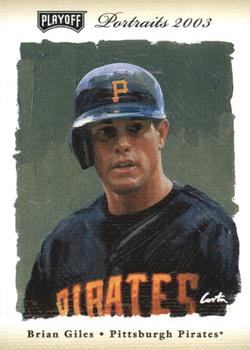 2003 Playoff Portraits - Beige #73 Brian Giles Front