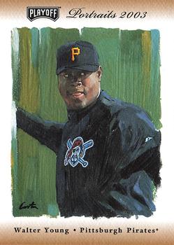 2003 Playoff Portraits - Bronze #134 Walter Young Front