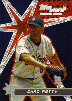 2001 Topps Stars #187 Chad Petty Front