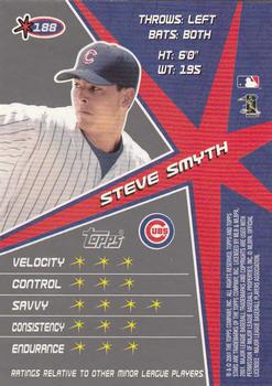 2001 Topps Stars #188 Steve Smyth Back