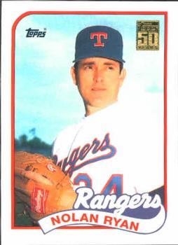 2001 Topps Traded & Rookies #T134 Nolan Ryan Front