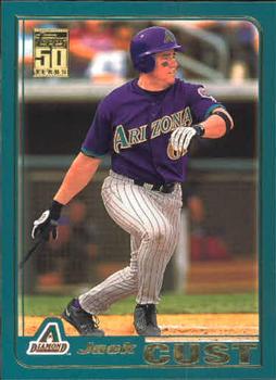 2001 Topps Traded & Rookies #T161 Jack Cust Front