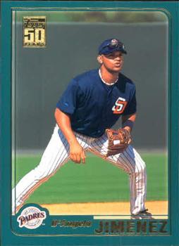 2001 Topps Traded & Rookies #T177 D'Angelo Jimenez Front