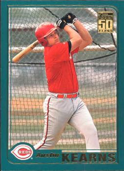 2001 Topps Traded & Rookies #T185 Austin Kearns Front