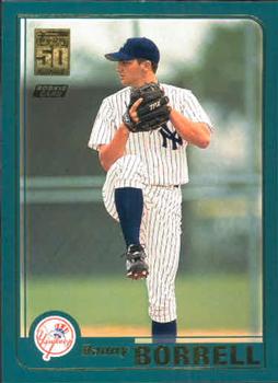 2001 Topps Traded & Rookies #T215 Danny Borrell Front