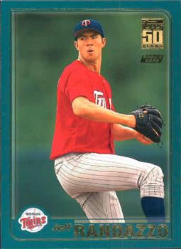 2001 Topps Traded & Rookies #T254 Jeff Randazzo Front